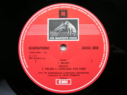 RAVEL/DUKAS/CHABRIER/SAINT-SAENS: ORCHESTRAL WORKS   FREMAUX / CITY OF BIRMINGHAM SYMPHONY  Q4ASD 3008