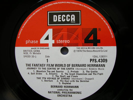 THE FANTASY FILM WORLD OF BERNARD HERRMANN   NPO / HERRMANN  PFS 4309