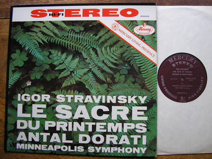 STRAVINSKY: THE RITE OF SPRING  DORATI / MINNEAPOLIS SYMPHONY  SR 90253