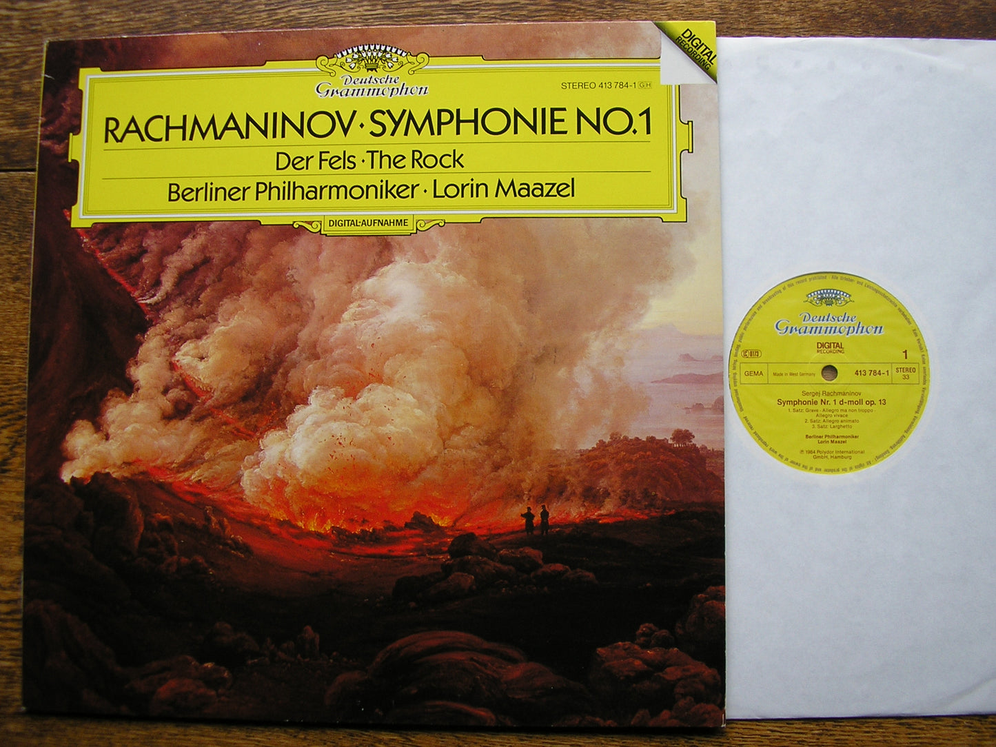 RACHMANINOV: THE SYMPHONIES / THE ROCK / THE ISLE OF THE DEAD    MAAZEL / BERLIN PHILHARMONIC   2532 102