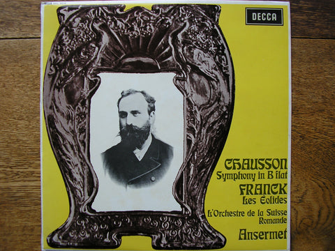 CHAUSSON: SYMPHONY / FRANCK: LES EOLIDES   ANSERMET / SUISSE ROMANDE   SXL 6310