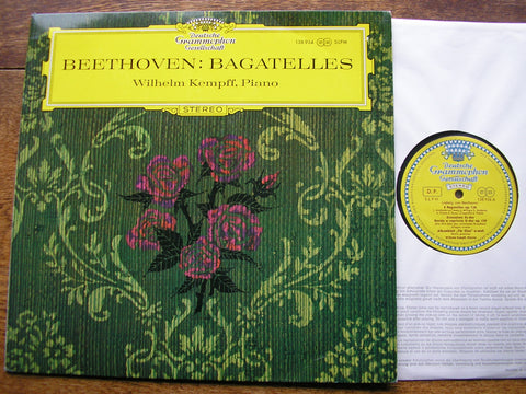 BEETHOVEN: BAGATELLES / RONDOS / ANDANTE FAVORI     WILHELM KEMPFF   138 934