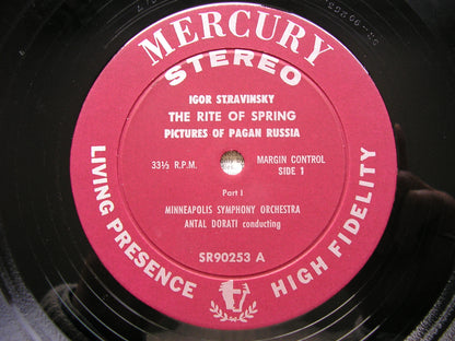 STRAVINSKY: THE RITE OF SPRING  DORATI / MINNEAPOLIS SYMPHONY  SR 90253