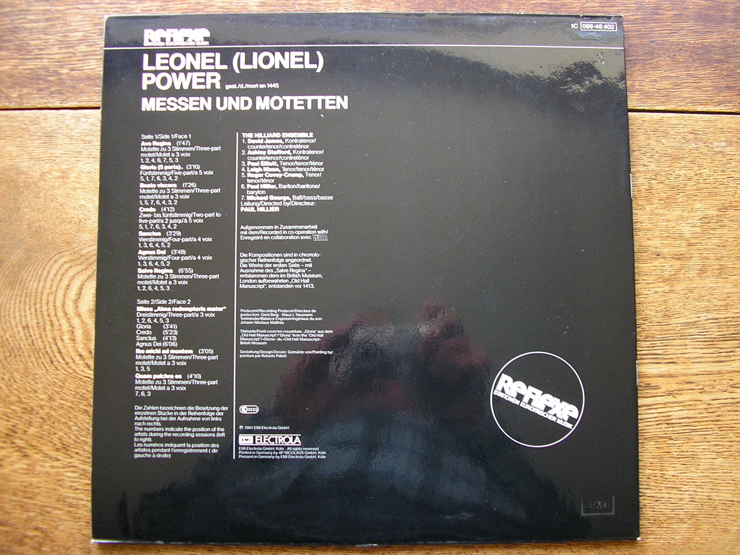 LIONEL POWER: MASSES & MOTETS   THE HILLIARD ENSEMBLE / HILLIER  069-46402