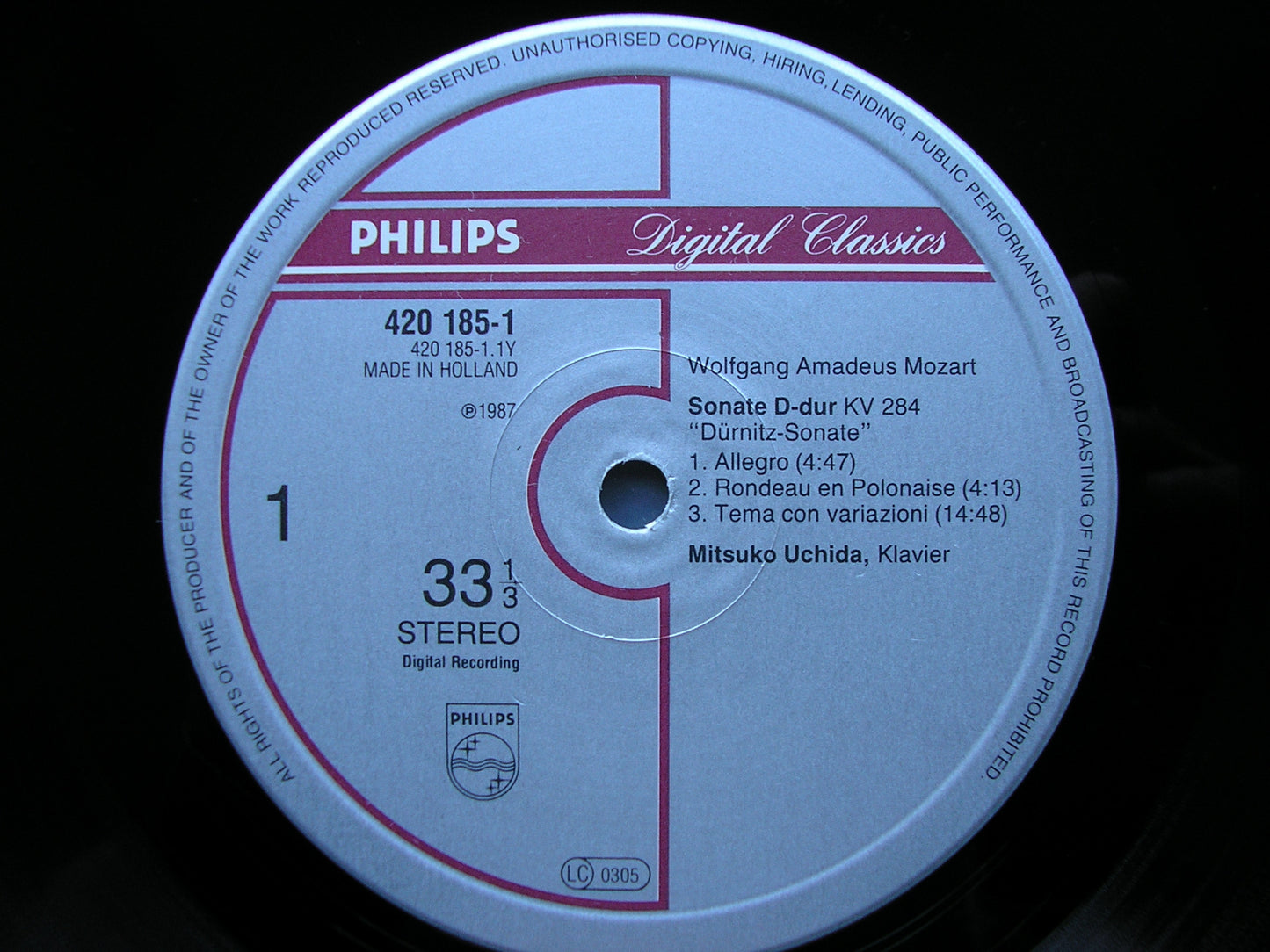MOZART: THE COMPLETE PIANO SONATAS     MITSUKO UCHIDA    7LP SET