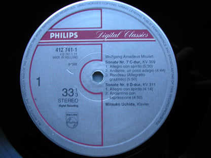 MOZART: THE COMPLETE PIANO SONATAS     MITSUKO UCHIDA    7LP SET
