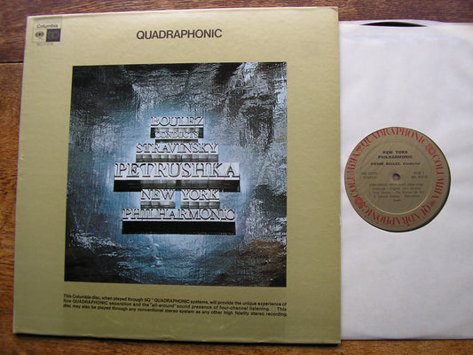 STRAVINSKY: PETRUSHKA    BOULEZ / NEW YORK PHILHARMONIC   MQ 31076