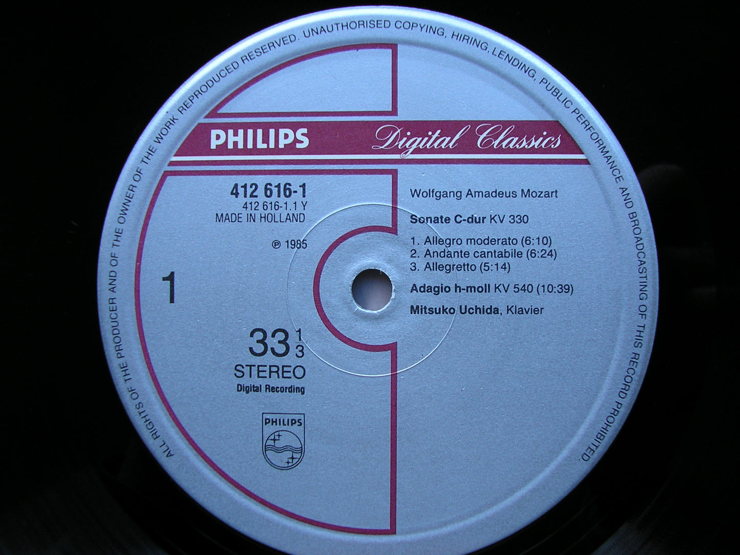 MOZART: THE COMPLETE PIANO SONATAS     MITSUKO UCHIDA    7LP SET