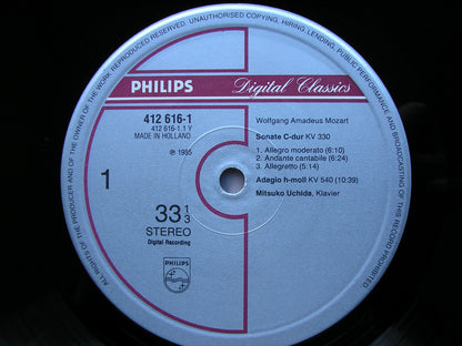 MOZART: THE COMPLETE PIANO SONATAS     MITSUKO UCHIDA    7LP SET