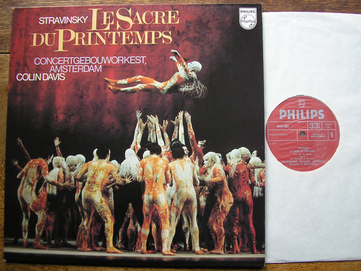 STRAVINSKY: THE RITE OF SPRING  DAVIS / CONCERTGEBOUW   9500 323