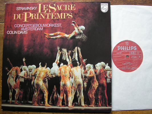 STRAVINSKY: THE RITE OF SPRING  DAVIS / CONCERTGEBOUW   9500 323