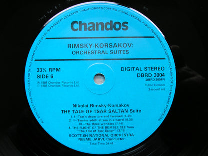 RIMSKY-KORSAKOV: ORCHESTRAL SUITES  JARVI / SCOTTISH NATIONAL ORCHESTRA   DBRD 3004