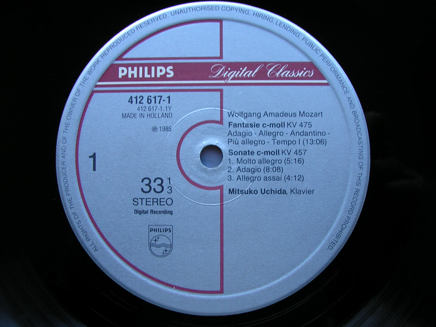 MOZART: THE COMPLETE PIANO SONATAS     MITSUKO UCHIDA    7LP SET