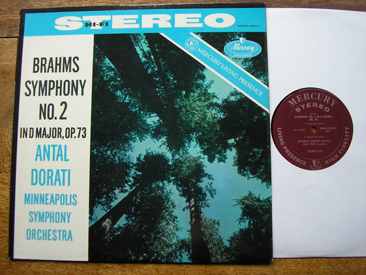 BRAHMS: SYMPHONY No. 2   DORATI / MINNEAPOLIS SYMPHONY  SR90171
