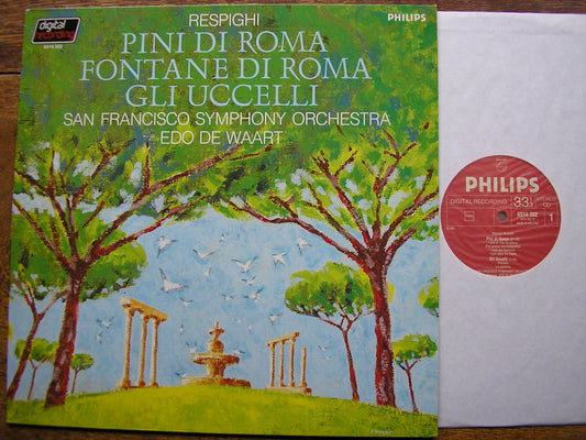 RESPIGHI: PINES OF ROME / FOUNTAINS OF ROME / THE BIRDS   DE WAART / SAN FRANCISCO SYMPHONY  6514 202