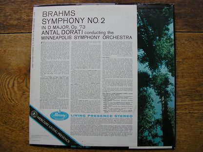BRAHMS: SYMPHONY No. 2   DORATI / MINNEAPOLIS SYMPHONY  SR90171