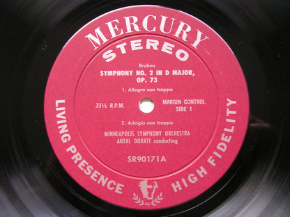 BRAHMS: SYMPHONY No. 2   DORATI / MINNEAPOLIS SYMPHONY  SR90171