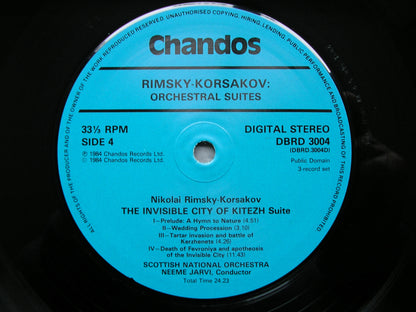 RIMSKY-KORSAKOV: ORCHESTRAL SUITES  JARVI / SCOTTISH NATIONAL ORCHESTRA   DBRD 3004