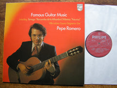 FAMOUS GUITAR MUSIC: TARREGA / ALBENIZ / SOR / LAURO    ROMERO  9500 295