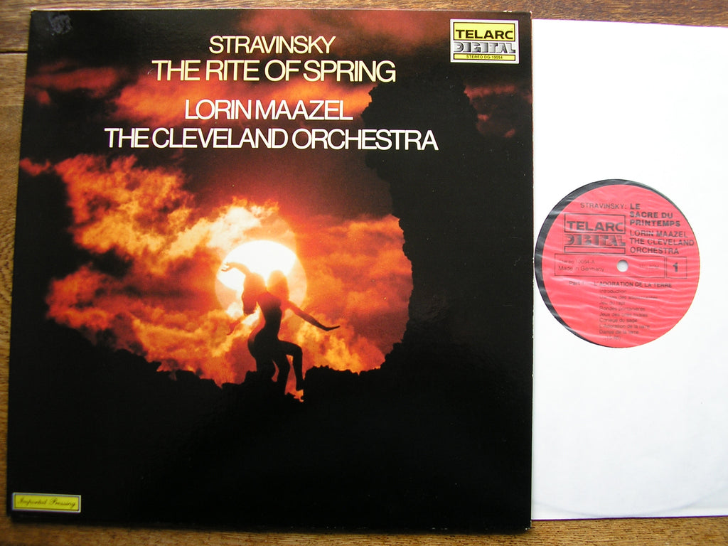 STRAVINSKY: THE RITE OF SPRING  MAAZEL / CLEVELAND ORCHESTRA  DG-10054
