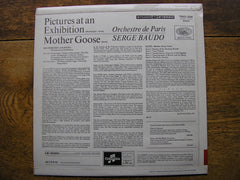MUSSORGSKY: PICTURES AT AN EXHIBITION / RAVEL: MOTHER GOOSE   BAUDO / ORCHESTRE de PARIS   TWO 286