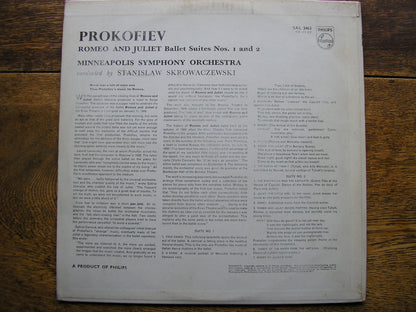PROKOFIEV: ROMEO & JULIET BALLET SUITES Nos. 1 & 2 STANISLAW SKROWACZEWSKI / MINNEAPOLIS SO SAL 3463