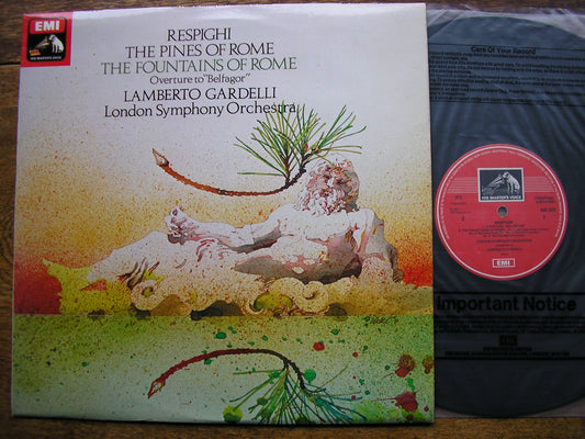 RESPIGHI: PINES OF ROME / FOUNTAINS OF ROME  GARDELLI / LONDON SYMPHONY  ASD 3372