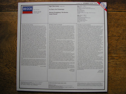 STRAVINSKY: THE RITE OF SPRING  DORATI / DETROIT SYMPHONY  SXDL 7548