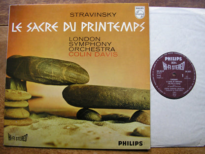 STRAVINSKY: THE RITE OF SPRING  DAVIS / LONDON SYMPHONY  SAL 3471