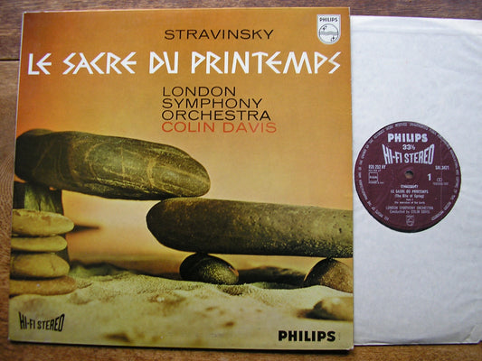 STRAVINSKY: THE RITE OF SPRING  DAVIS / LONDON SYMPHONY  SAL 3471