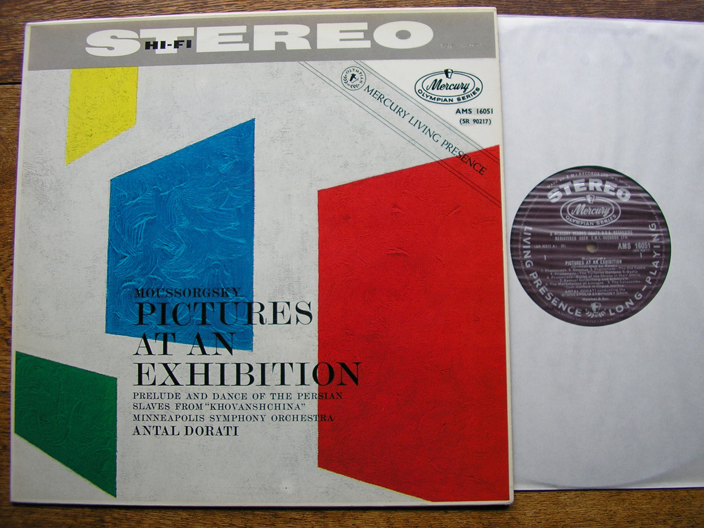 MUSSORGSKY: PICTURES AT AN EXHIBITION  DORATI / MINNEAPOLIS SYMPHONY ORCHESTRA    AMS 16051