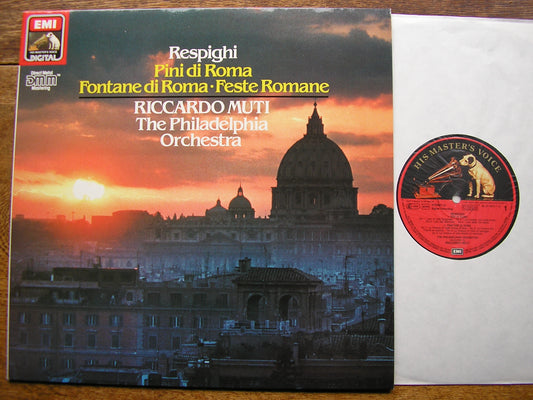 RESPIGHI: PINES OF ROME / FOUNTAINS OF ROME / ROMAN FESTIVALS   MUTI / PHILADELPHIA  EL 270312