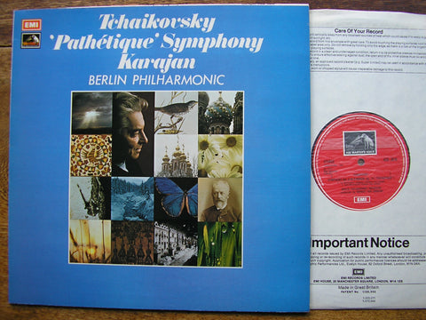 TCHAIKOVSKY: SYMPHONY No. 6  KARAJAN / BERLIN PHILHARMONIC ORCHESTRA  ASD 2816