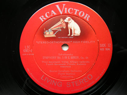 TCHAIKOVSKY: SYMPHONY No. 6  PIERRE MONTEUX / BOSTON SYMPHONY ORCHESTRA  LSC 1901