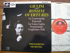 GIULINI CONDUCTS ROSSINI OVERTURES    GIULINI / PHILHARMONIA   SAX 2560