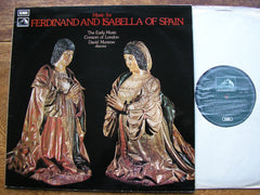 MUSIC FOR FERDINAND & ISABELLA   THE EARLY MUSIC CONSORT OF LONDON / MUNROW    CSD 3738