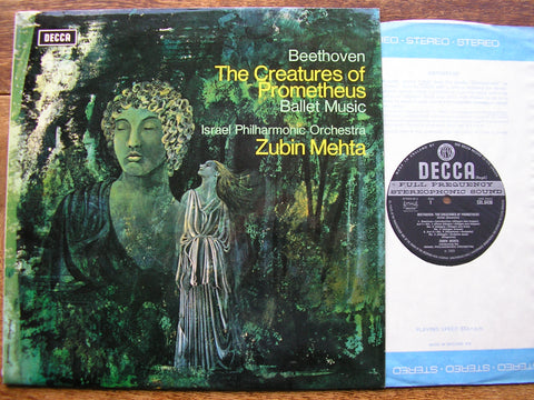 BEETHOVEN: THE CREATURES OF PROMETHEUS ZUBIN MEHTA / ISRAEL PHILHARMONIC ORCHESTRA SXL 6438