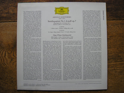 SCHOENBERG: STRING QUARTET No. 1   NEW VIENNA STRING QUARTET  139 360