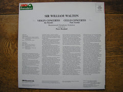 WALTON: VIOLIN CONCERTO / CELLO CONCERTO  HAENDEL / TORTELIER / BSO / BERGLUND  ESD 1077631