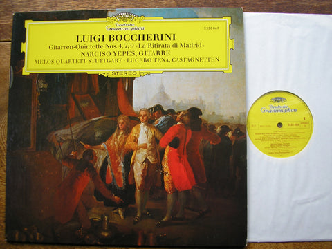 BOCCHERINI: GUITAR QUINTETS Nos. 4 / 7 / 9    YEPES / MELOS QUARTET   2530 069