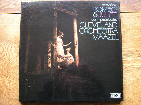 PROKOFIEV: ROMEO & JULIET  Complete Ballet    MAAZEL / CLEVELAND   SXL 6620 / 2