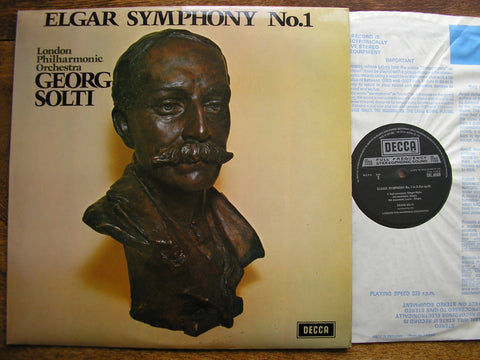 ELGAR: SYMPHONY No. 1  GEORG SOLTI / LONDON PHILHARMONIC  SXL 6569