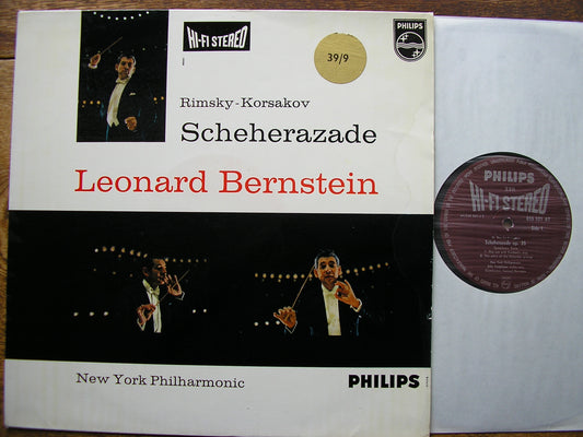RIMSKY - KORSAKOV: SCHEHERAZADE  LEONARD BERNSTEIN / NEW YORK PHILHARMONIC  SABL 140