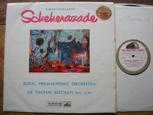 RIMSKY - KORSAKOV: SCHEHERAZADE  SIR THOMAS BEECHAM / ROYAL PHILHARMONIC   ASD 251