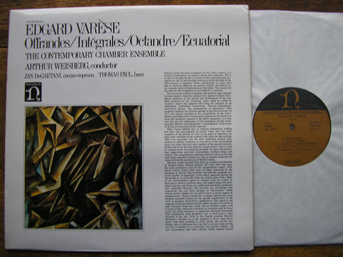 VARESE: OFFRANDES / INTEGRALES / OCTANDRE  SOLOISTS / CCE / WEISBERG  H 71269