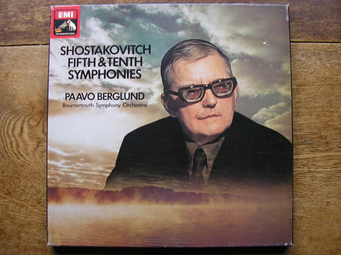 SHOSTAKOVICH: SYMPHONIES Nos. 5 & 10   BERGLUND / BOURNEMOUTH SYMPHONY   SLS 5044