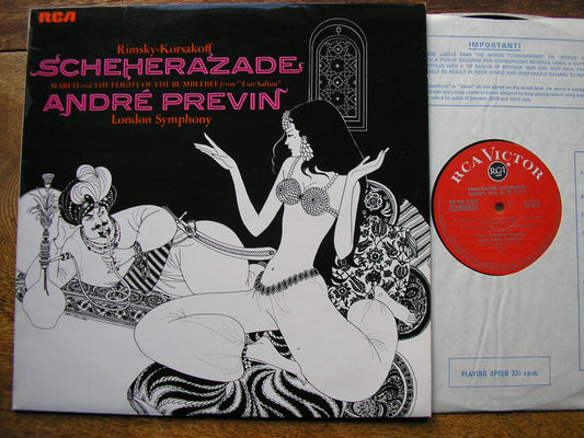 RIMSKY - KORSAKOV: SCHEHERAZADE  ANDRE PREVIN / LONDON SYMPHONY  SB 6774