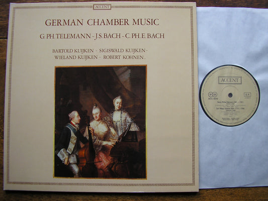 TELEMANN / BACH / CPE BACH: CHAMBER MUSIC  KUIJKENS / KOHNEN   ACC 8019