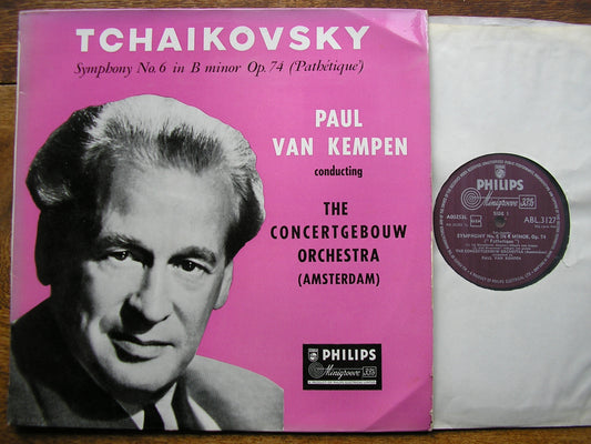TCHAIKOVSKY: SYMPHONY No. 6   PAUL VAN KEMPEN / CONCERTGEBOUW ORCHESTRA  ABL 3127