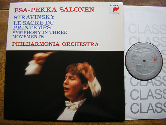 STRAVINSKY: THE RITE OF SPRING / SYMPHONY IN 3 MOVEMENTS  SALONEN / PHILHARMONIA  S45796
